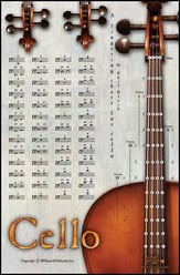 Instrumental Posters Series Cello